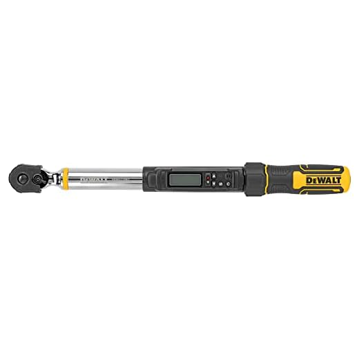 DEWALT Torque Wrench, 3/8 inch Drive, Digital Torque Wrench (DWMT17061)