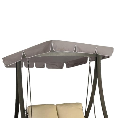 Hollywoodgunga takskydd 195 x 125 cm vattentät | universellt reservtak trädgårdsgunga 3-sitsig | UV 50 gunga tak ersättningsöverdrag