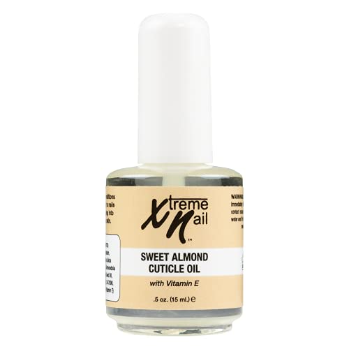 Americanails .Com Xtreme Nail Cuticle Oil - Hydrating, Scented Oil For Radiant Cosmetic Nail - Strengthens Nails - Replenishes And Softens Cuticles - Vitamin E Infused - Sweet Almond, 5Oz #TOP10