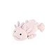 Warmies Rosa Axolotl Plüschtier Große Größe, Vollständig Mikrowellengeeignet und Gewichtetes Kuscheltier für Angst, Im Gefrierschrank kühlen oder in der Mikrowelle erwärmen, Weiches Wärmekissen