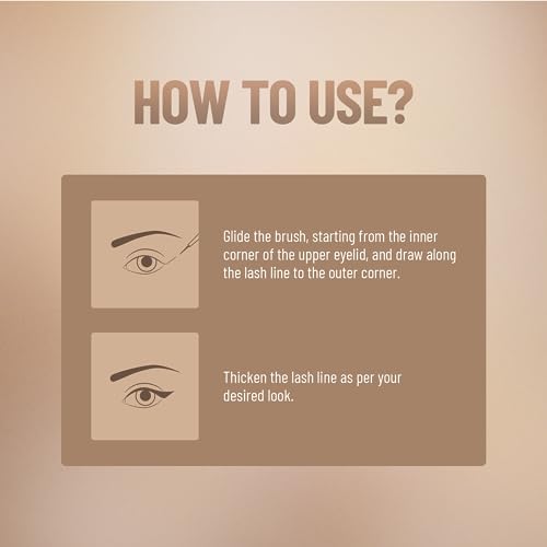 Swiss Beauty Waterproof Liquid Black Eyeliner | Smudge Proof, Transfer Proof Eye Liner for Eye Makeup |Black, 4ml | - Image 5