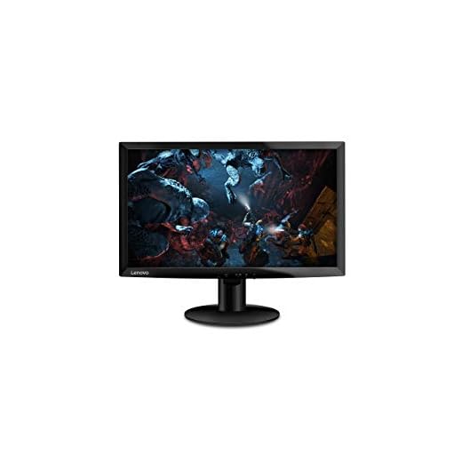 Lenovo D24f - Monitor de 23.6" (Pantalla Full HD, 1920 x 1080 pixeles, tiempo de respuesta de 3ms), Color negro