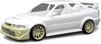 Amazon.co.jp | ズームオン Z158 1/24 三菱 ランサーエボリューション