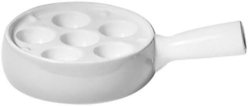 Shonbard 9028511 (0298-124) Snail Plate with Hands, White