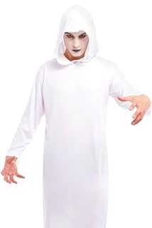 Disfraz de Túnica Negra Rojo para Hobre Uniforme con capucha para Halloween Cosplay