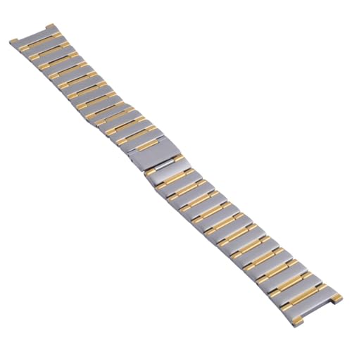 Ewatchparts 16MM WATCH BAND FOR LADY OMEGA CONSTELLATION TWO TONE STAINLESS STEEL