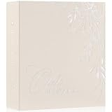 Lanpn 2025 Photo Album 4x6, Linen Cover Large Picture Album Holds 600 Horizontal Vertical Photos, Moments of 2025 album, Our Memories Photo Book for Family Baby Wedding Anniversary Travel Beige