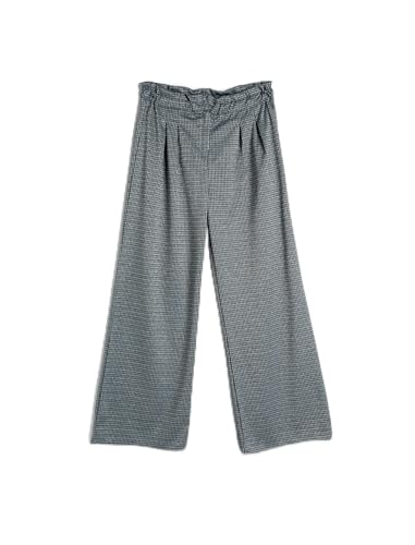 Pantalon flare fille à plis et boutons Koton avec poches