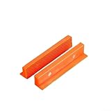 Almohadillas protectoras de tornillo de banco de nailon con imanes integrados, cubiertas de mandíbula planas antipellizcos para madera, metal y plástico, 4/5/6 pulgadas compatible con almejas de