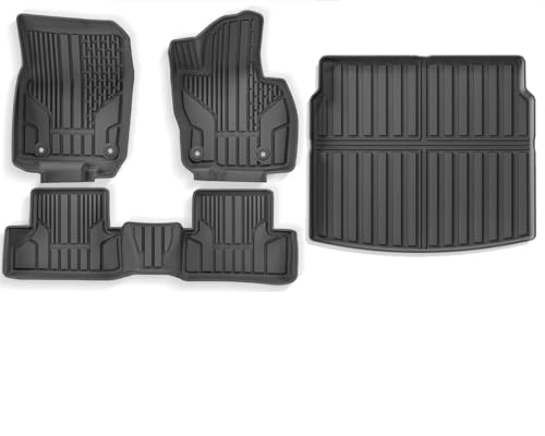 �J�[�S�}�b�g �ɓK������ �}�c�_ �ɓK������ CX60 KH�V���[�Y 2025-2022�p TPE�J�[�t���A���C�i�[���g�����N�}�b�g �E�n���h���h���C�o�[�p�t���A�}�b�g �J�[�S�}�b�g �g�����N�}�b�g(4pcs RHD)