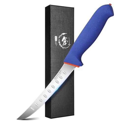DRAGON RIOT Couteau a Desosser, Couteau de Boucher Professionnel, Couteau à Viande Flexible, Couteau de Cuisine Tranchant, Couteaux de Chef pour l'extérieur