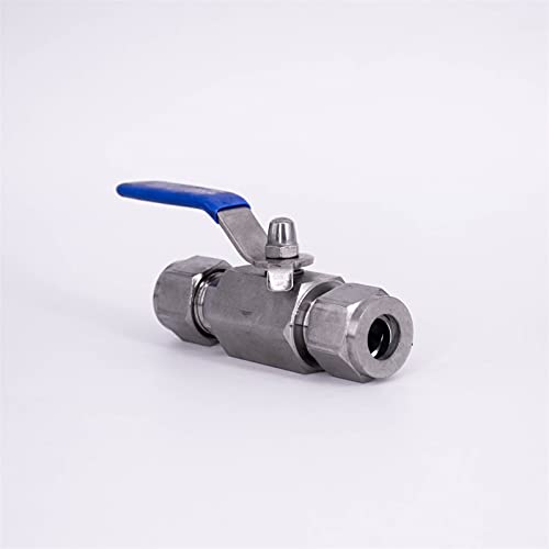 Robinet sphérique haute précision en acier inoxydable SS304 compression 8mm - 4