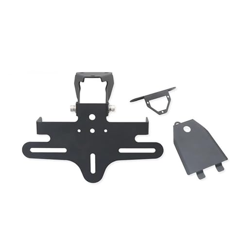 Support plaque d'immatriculation moto pliable Zontes 703RR queue courte - 2