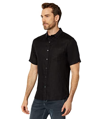 Vince Men's Mini Stripe L/S Crew