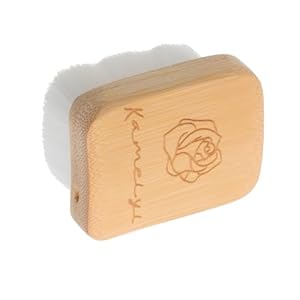 VALICLUD Nagelbürste mit Kamelyy Bambusgriff