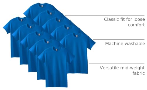 Image of Gildan Adult Heavy Cotton T-Shirt, Style G5000