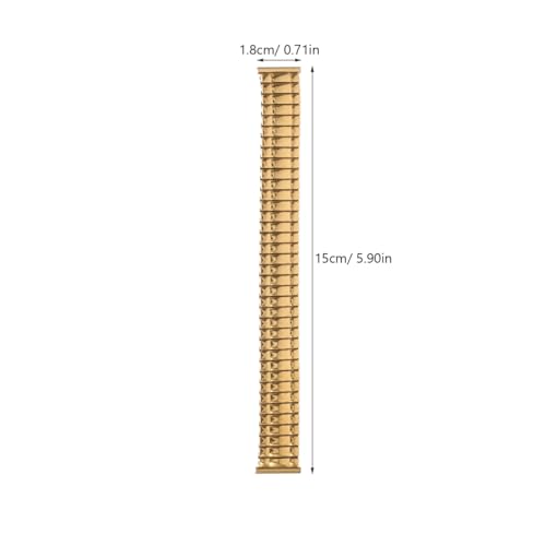 Correa elástica de acero inoxidable de 18 mm para evitar rozaduras 4