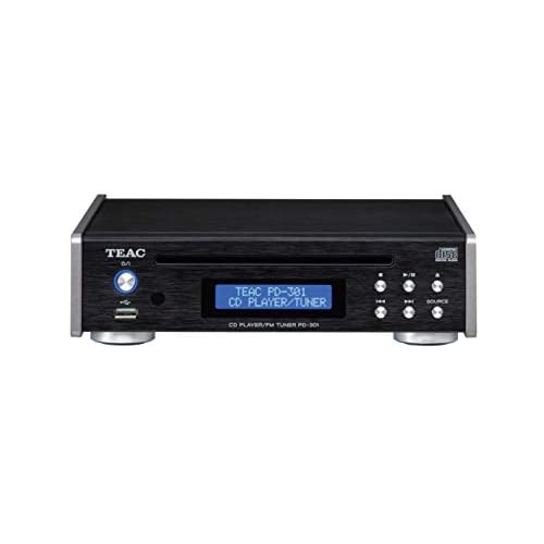 Teac PD-301DAB High End CD-Spieler inkl. DAB/UKW-Tuner, Schwarz