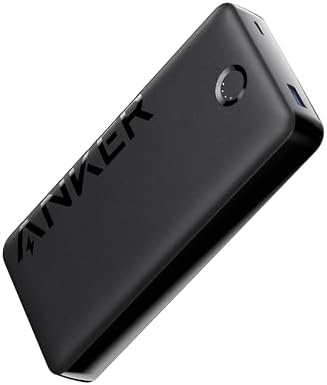 Anker Portable Charger, 325 Power Bank (PowerCore 20K II), 20,000 mAh Battery Pack with 2 Puerto, 15 W High-Speed Charging for iPhone, Samsung Galaxy, and More (Negro)