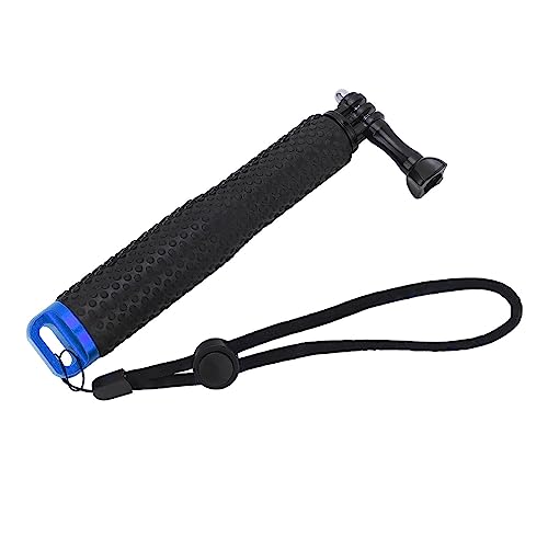 Bastone Selfie per Action Camera Portatile da 9 Pollici per le Riprese blu