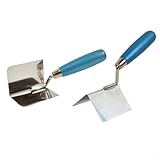 Photo Gallery gdfnmogo set di cazzuole angolari per cartongesso in acciaio inox per intonaco e finitura, lame a lunga durata da 8 x 6 cm con manici ergonomici da 11,5 cm, Photo Gallery gdfnmogo set di cazzuole angolari per cartongesso in acciaio inox per intonaco e finitura, lame a lunga durata da 8 x 6 cm con manici ergonomici da 11,5 cm,