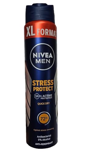 NIVEA Men Stress Protect - Desodorante en spray (6 unidades, 250 ml)