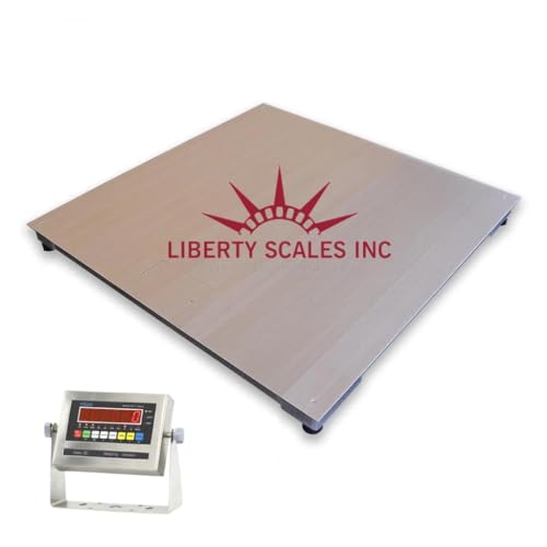 Báscula Liberty LS-800-SS-4X4 Industrial 10,000 lb x 2 lb