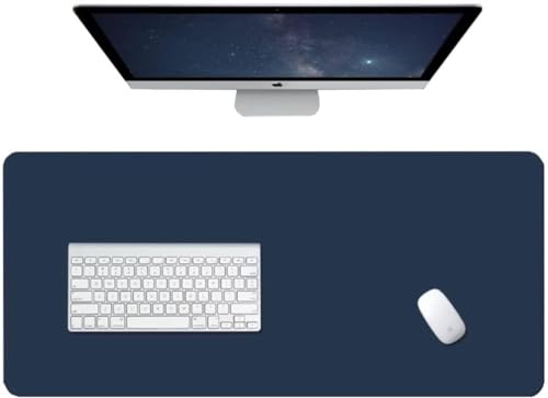 Mouse Pad em Couro Sintético 40x90cm Sem Costura Luxuoso Minimalista Mousepad Desk Pad Max - BELLA N