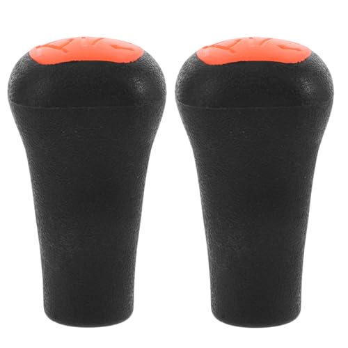 HEANUJJ 2pcs Plastic Forklift Handle Knobs for Control Lever Sturdy Heavy-Duty Forklift Shift Lever Replacement Industrial Plastic Gear Shift Knobs and Maintenance