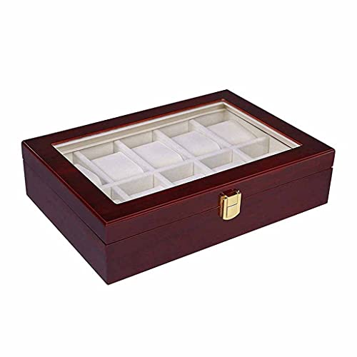 Boîte de rangement montre en bois pour harmoniser votre coiffeuse et votre dressing