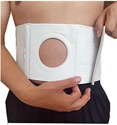 Vista 5 de Carpeta abdominal unisex para ostomía (apertura 3.14), cinturón de ostomía, cinturón de hernia y colostomía, bolsa de colostomía, soporte