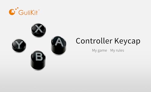 Image of GuliKit Switch-style Layout ABXY Replacement Buttons,
