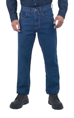 La Mejor Lista de Jeans Mezclilla que puedes comprar esta semana. 46 Bonanza Jeans Hombre Mezclilla Gruesa 14 oz - Resistente para Trabajo y Uso Diario