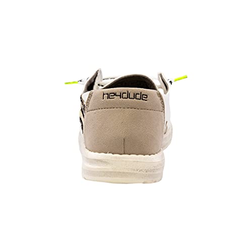 Image of HEYDUDE Women's Wendy Washed Canvas | Women's Shoes | Women's Lace Up Loafers | Comfortable & Light-Weight