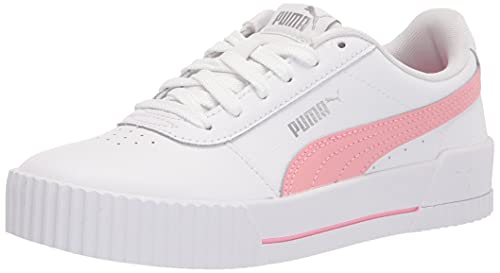 Image of Puma Carina 2.0 Synthetic Leather Lace Up Women's Sneakers