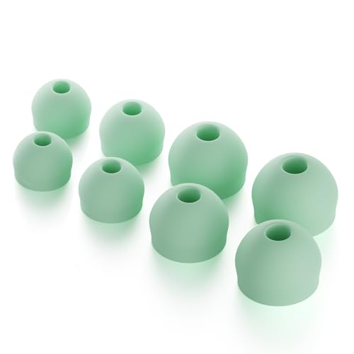 Silicone di alta qualità: diamo la priorità al comfort e alla sicurezza, motivo per cui utilizziamo solo silicone ipoallergenico della migliore qualità nei nostri prodotti. Il materiale garantisce non solo una lunga durata, ma anche un tocco morbido, garantendo il massimo comfort dell'orecchio anche con un uso prolungato. Immergiti nell'apice del comfort dell'orecchio.