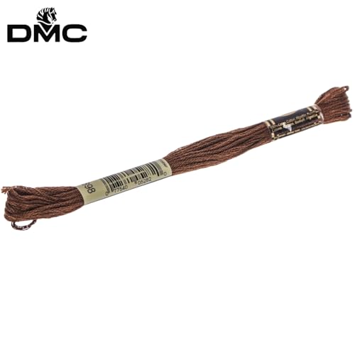 Image of Hobby Lobby DMC Cotton Embroidery Floss - 898 Very Dark Coffee Brown