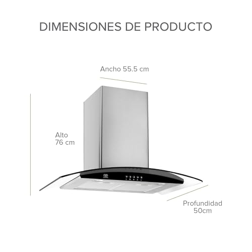 Lista de Campanas de Acero Inoxidable para Cocina los mejores 10. 11 Campanas de Acero Inoxidable para Cocina marca AVERA (2)