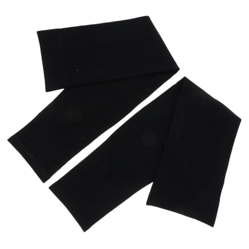 ERINGOGO 2 Piezas Cubrepiernas Protección Solar Kits De De Protección Uv Cubiertas De Refrescantes De Verano Kits De Patas Para Exteriores Seda De Hielo Negro
