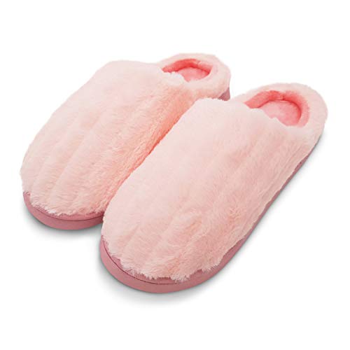 Image of VRITRAZ Women's Comfort Slip On Closed Toe Warm Winter House Clog Indoor Slipper with Cute Print and Degins