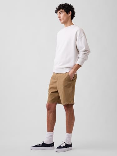 Image of Gap Men Solid Regular Fit Mid Rise Shorts