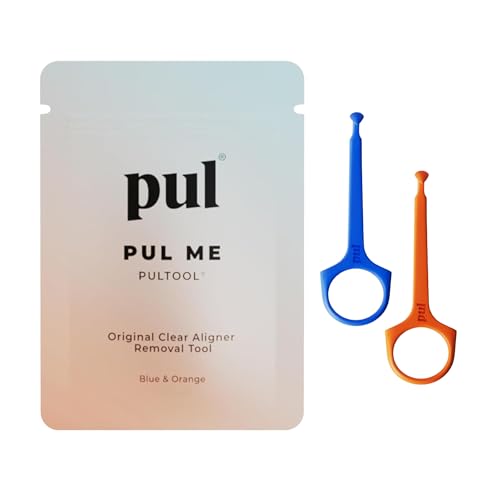 PUL Pack of 2 Reusable Clear Aligner Removal Tool — Compatible with Invisalign