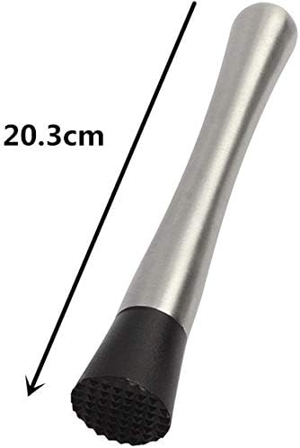 Kit de Bartender, Set de Coctelera de 14 Piezas con Soporte de Bambú miniatura 4