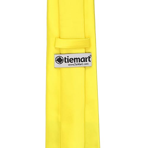 Image of tiemart Premium Solid Color Necktie