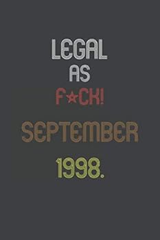 Paperback LEGAL As F*ck SEPTEMBER 1998. Notebook. Book