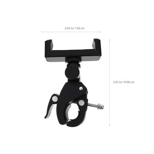 Abrazaderas estables PRETYZOOM para micro y móvil en ciclismo, soporte resistente, pack de 2 2