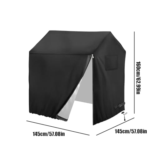 Housse imperméable pour cabane de jeu extérieure bâche maisonnette plastique jardin