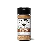 Kinder's Organic Smoky Garlic & Sea Salt, Premium Quality Seasoning, MSG Free and USDA Certified Organic, 4 oz