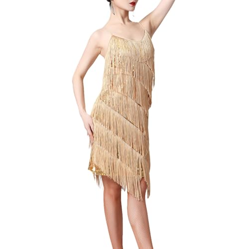Robe à sequins grande taille confortable pour pratique de la danse - 7
