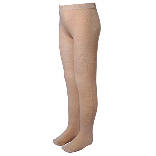 Girls Combed Cotton Tights Color : SKIN, SIZE : 2 TO 4 YEARS2